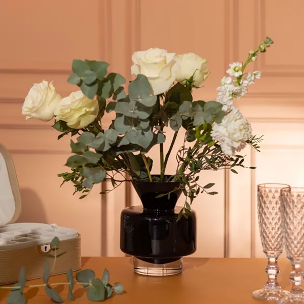 Фото - Ваза Flower Season Хайтек 17.5 см черный (HP-10-32)